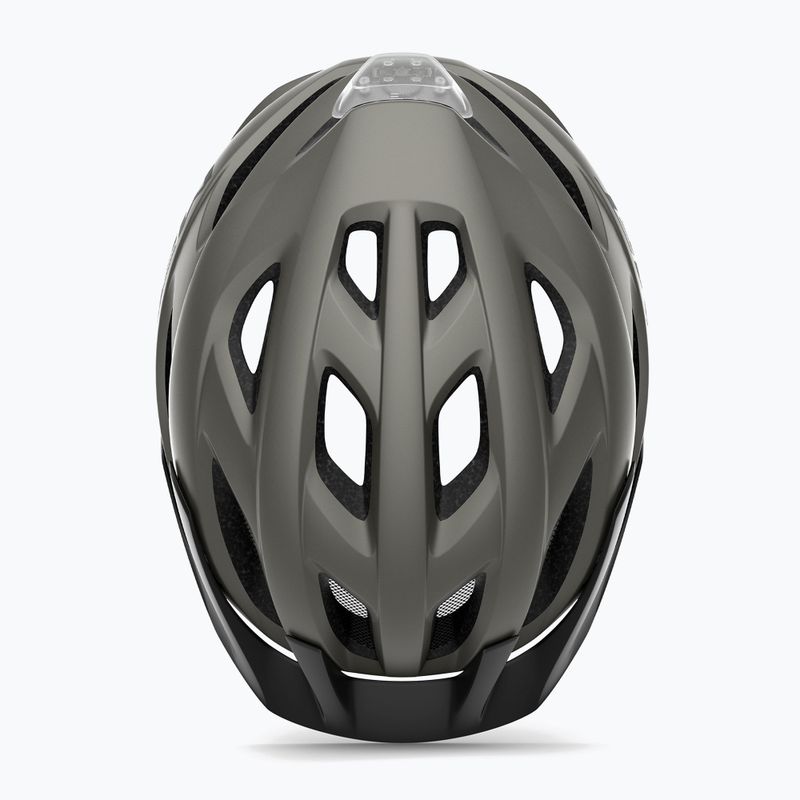 Cyklistická prilba  MET Crossover titanium matt 7
