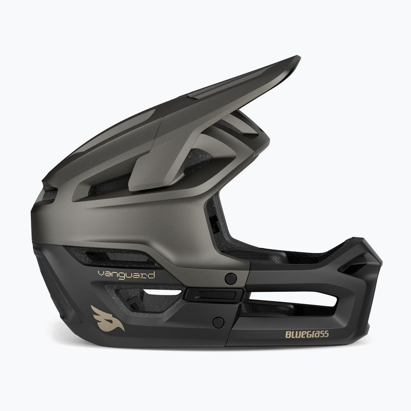 Cyklistická prilba Bluegrass Vanguard black matte 2