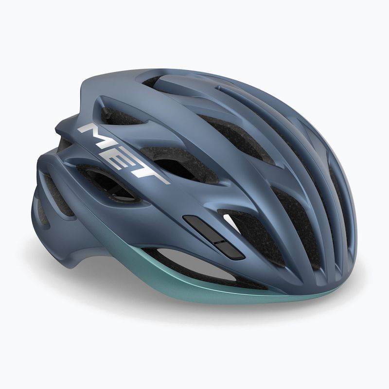 Cyklistická prilba MET Estro Mips navy/teal matt 6