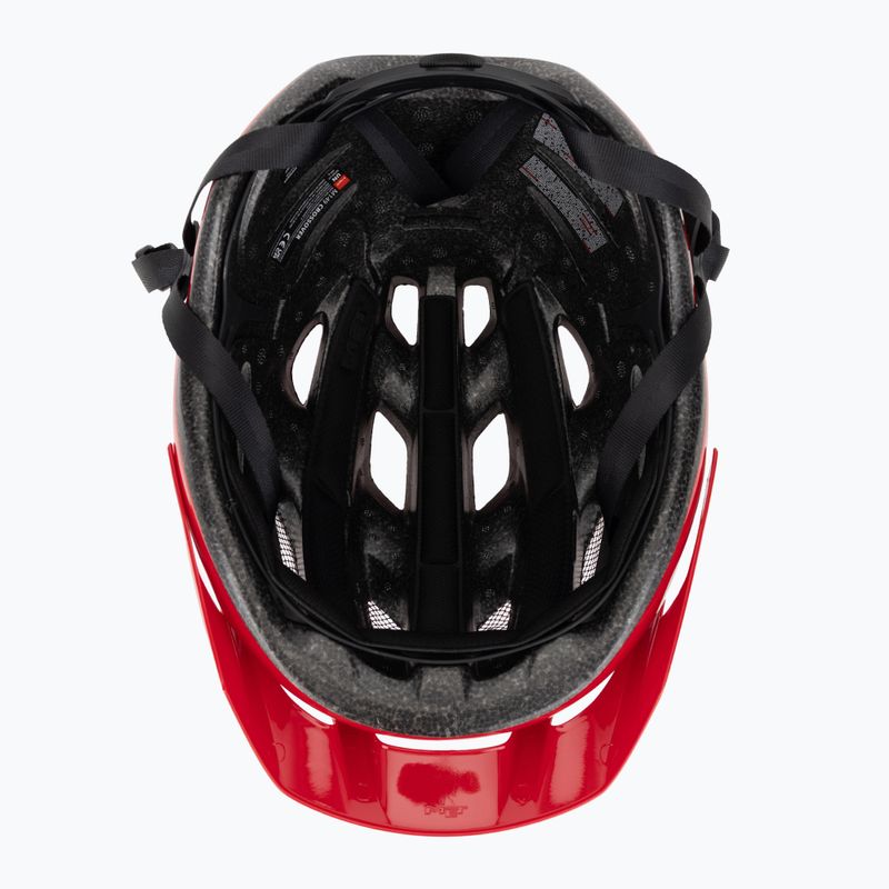 Cyklistická prilba MET Crossover red matt 5