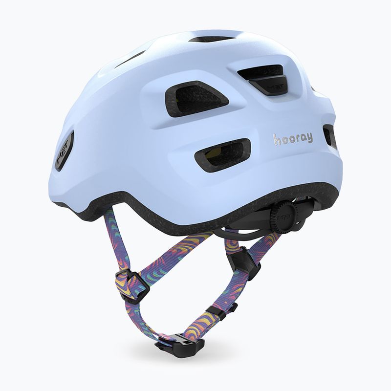 Detská cyklistická prilba MET Hooray lilac matt 2