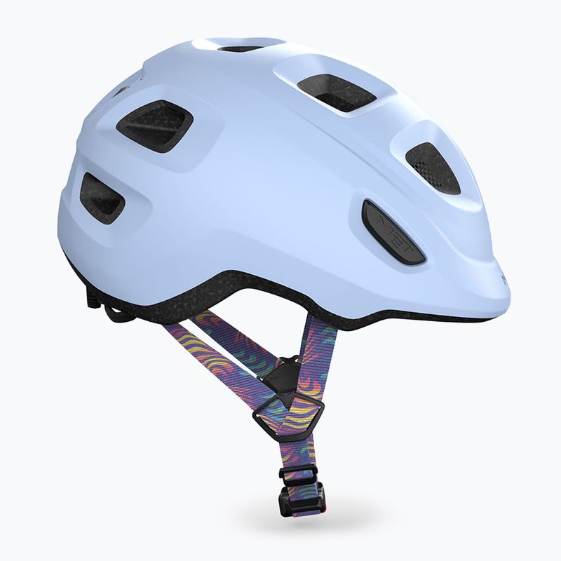 Detská cyklistická prilba MET Hooray lilac matt 3