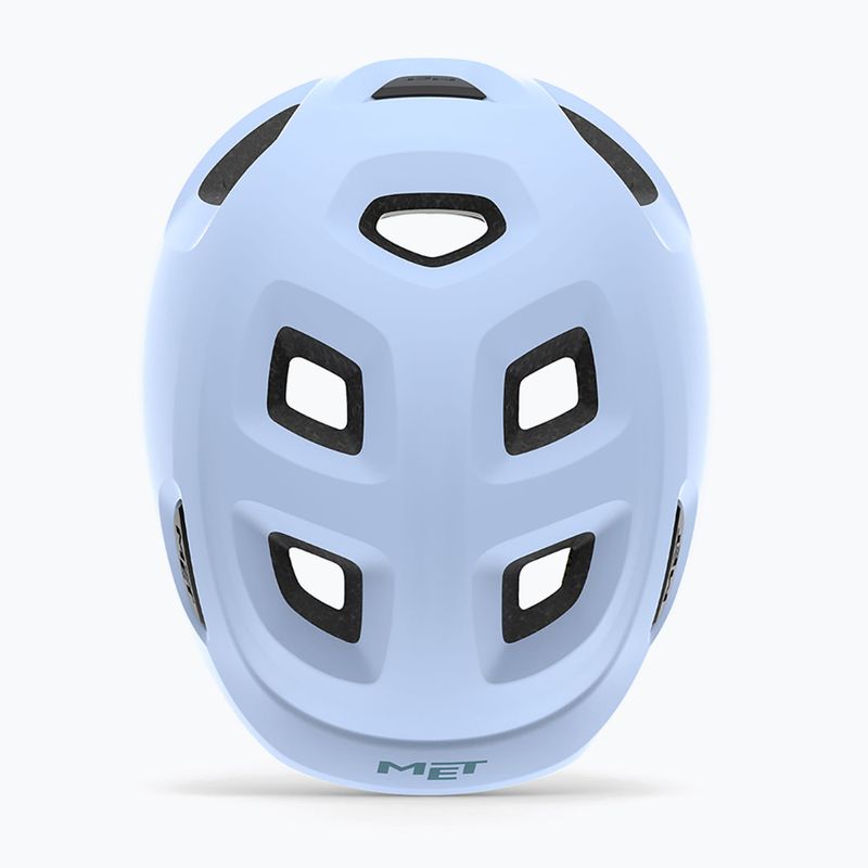 Detská cyklistická prilba MET Hooray lilac matt 7