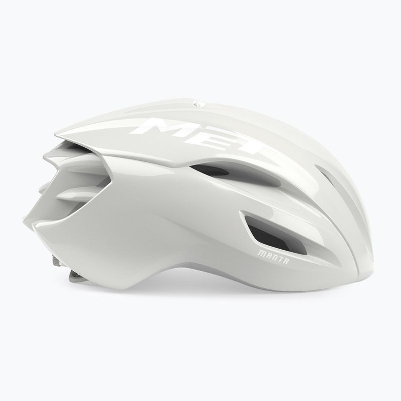 Cyklistická prilba MET Manta MIPS absolute white le 4