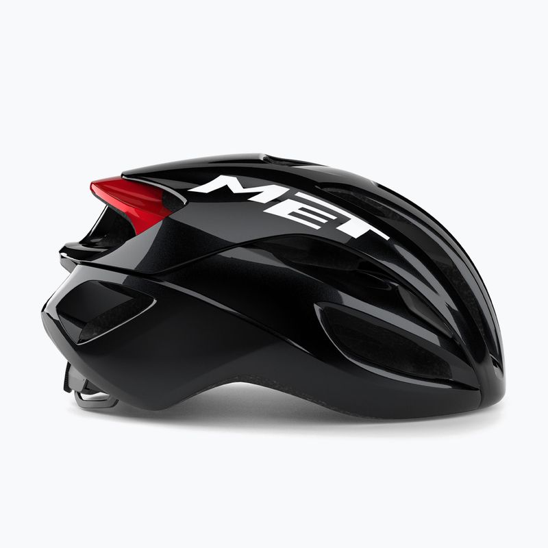 Cyklistická prilba MET Rivale II Mips black/red glossy 4
