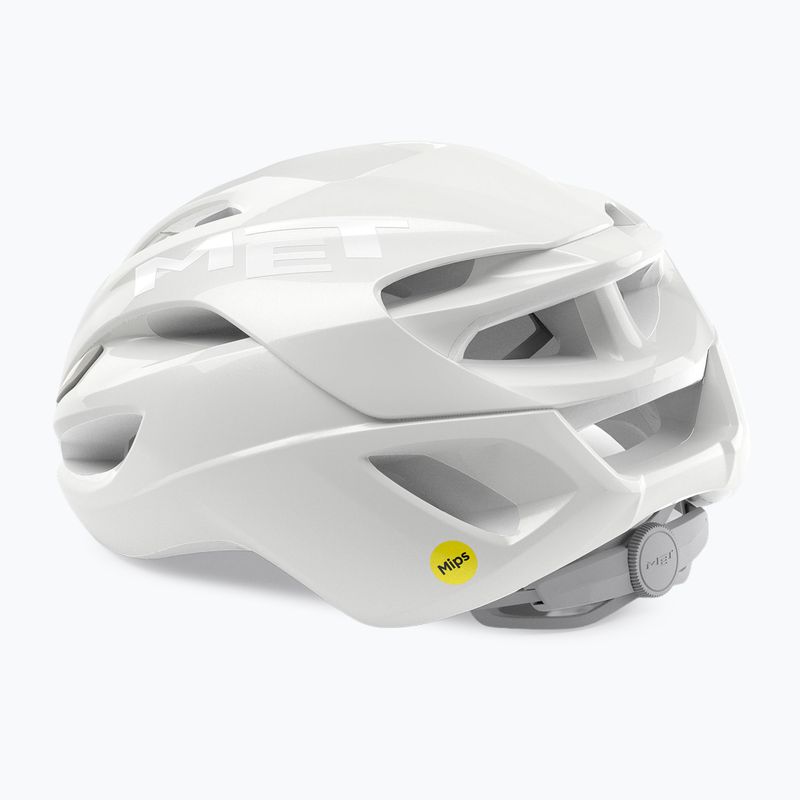 Cyklistická prilba MET Rivale II Mips absolute white le 3