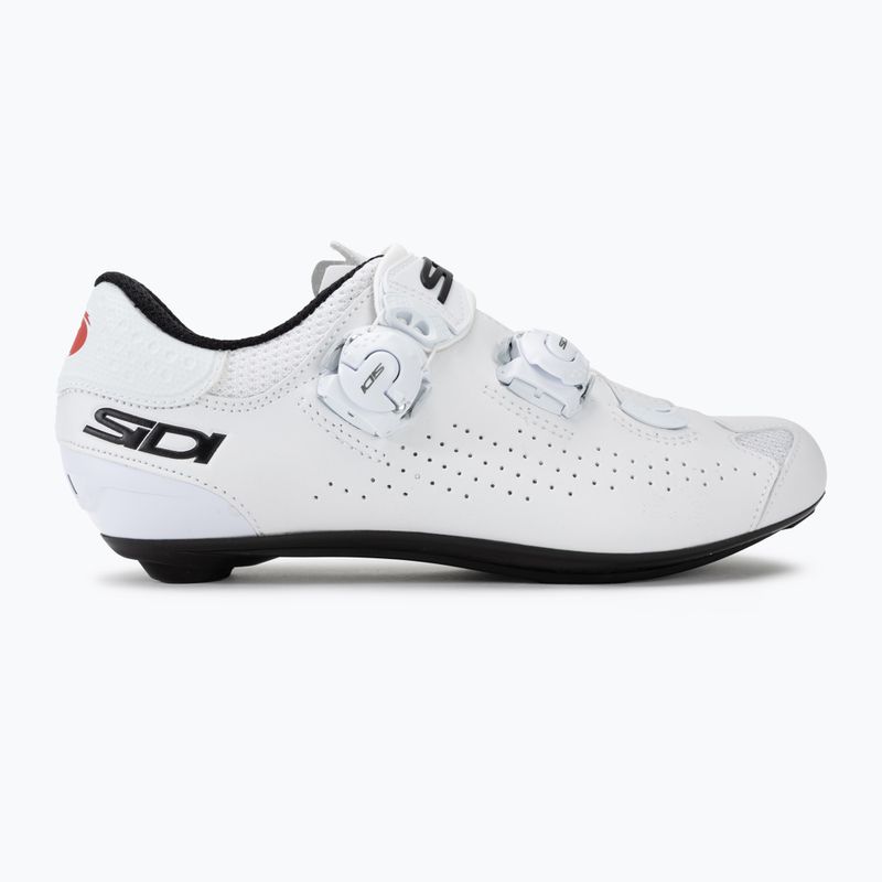 Sidi Genius 10 Woman white/white dámska cestná obuv 2