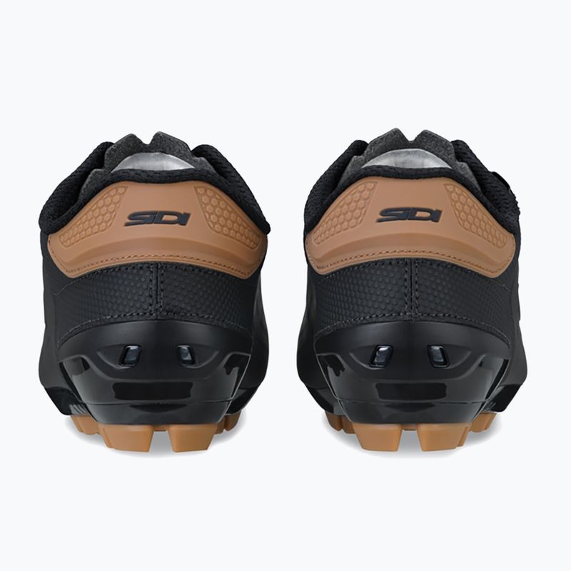 Pánska MTB cyklistická obuv Sidi MTB Dust black/black 10