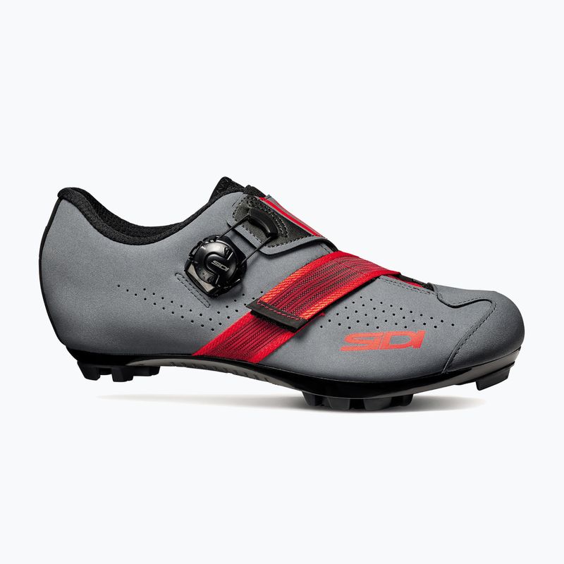 Sidi MTB Pánska cyklistická obuv Aertis grey/red 8