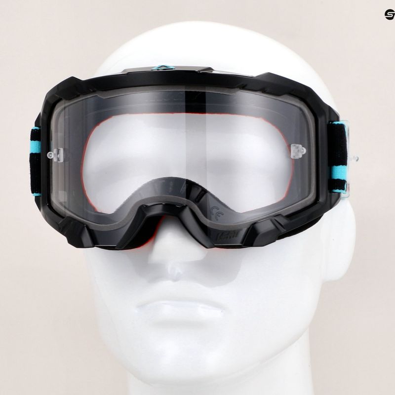 Cyklistické okuliare Leatt Velocity 4.5 fuel / clear 8023020440 9