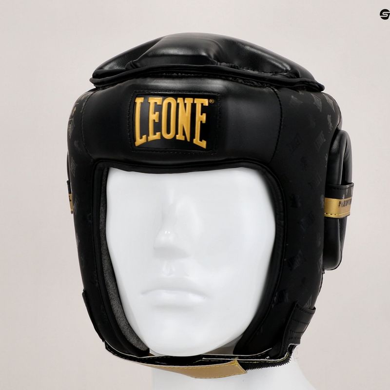 LEONE 1947 Headgear Dna boxerská prilba čierna CS444 10