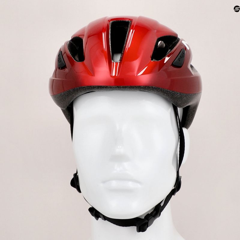 Cyklistická prilba MET Strale červená 3HM107CE00MRO2 11