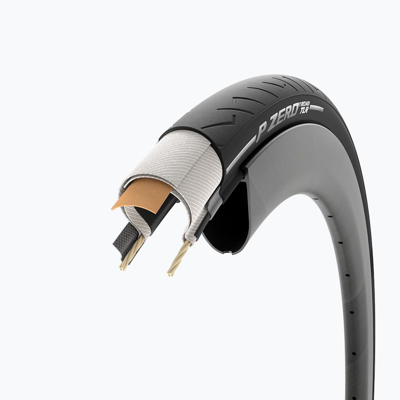 Cyklistická pneumatika Pirelli P Zero Road TLR 700 x 32C black 4