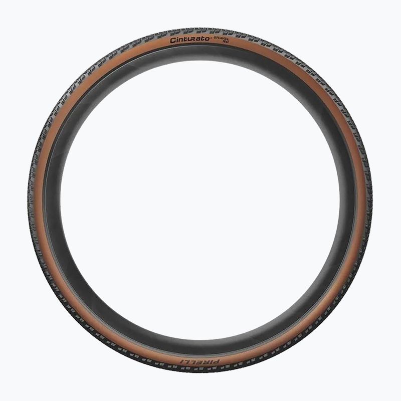 Cyklistické pneumatiky Pirelli Cinturato Gravel RC Classic 700 x 45C black/brown 4