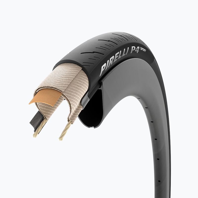 Cyklistická pneumatika Pirelli P4 Sport 700 x 32C black 2