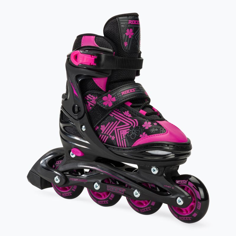 Detské kolieskové korčule Roces Jokey 3.0 black/pink