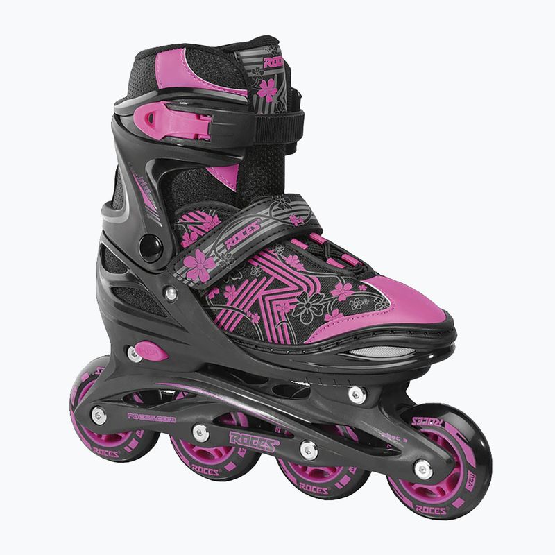 Detské kolieskové korčule Roces Jokey 3.0 black/pink 9