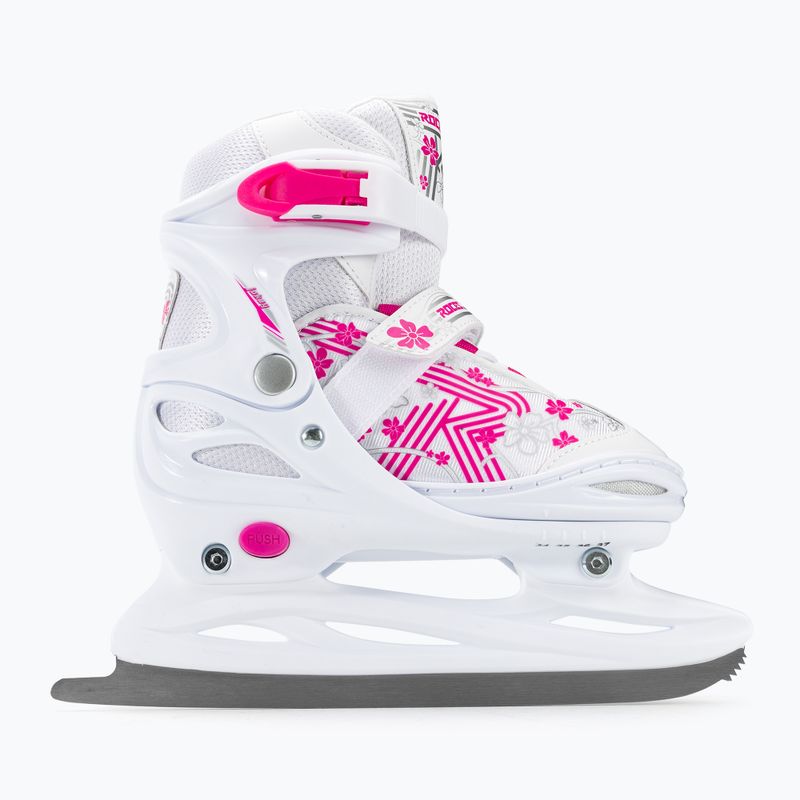 Detské voľnočasové korčule Roces Jokey Ice 3.0 Girl white/pink 450708 2