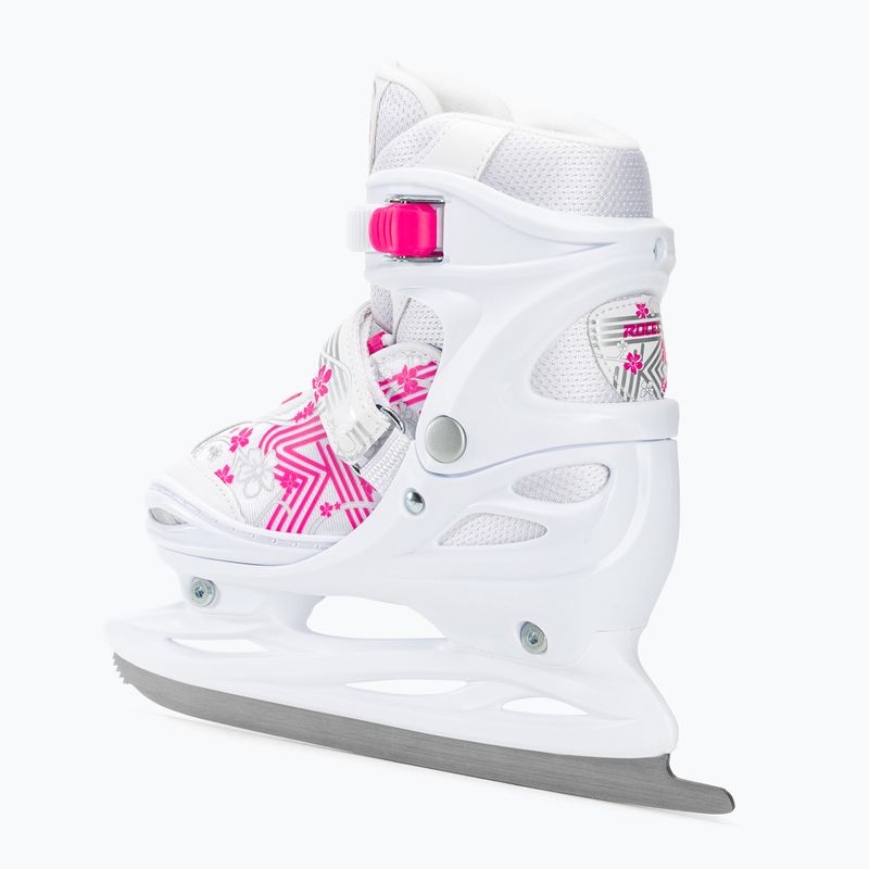Detské voľnočasové korčule Roces Jokey Ice 3.0 Girl white/pink 450708 3