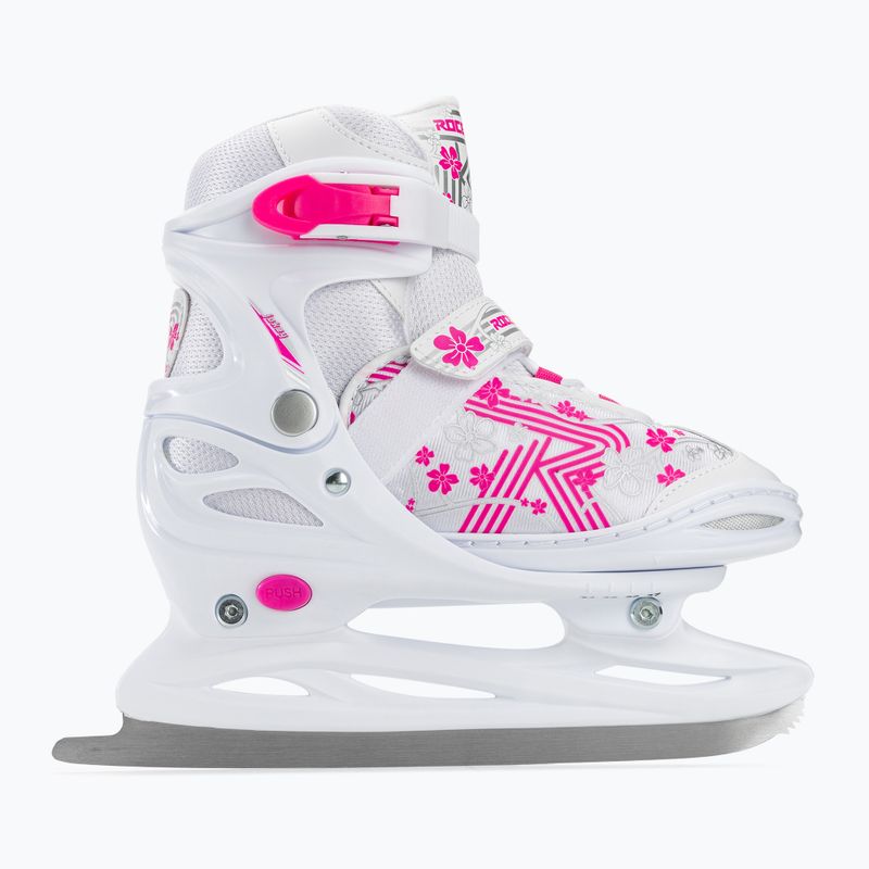 Detské voľnočasové korčule Roces Jokey Ice 3.0 Girl white/pink 450708 5
