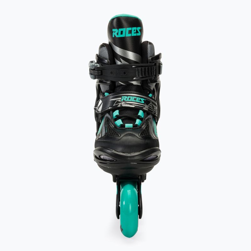 Detské kolieskové korčule Roces Moody Girl TIF black/aqua 4