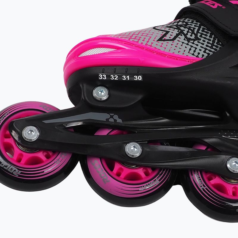 Detské kolieskové korčule Roces Jokey X Girl black/pink 6