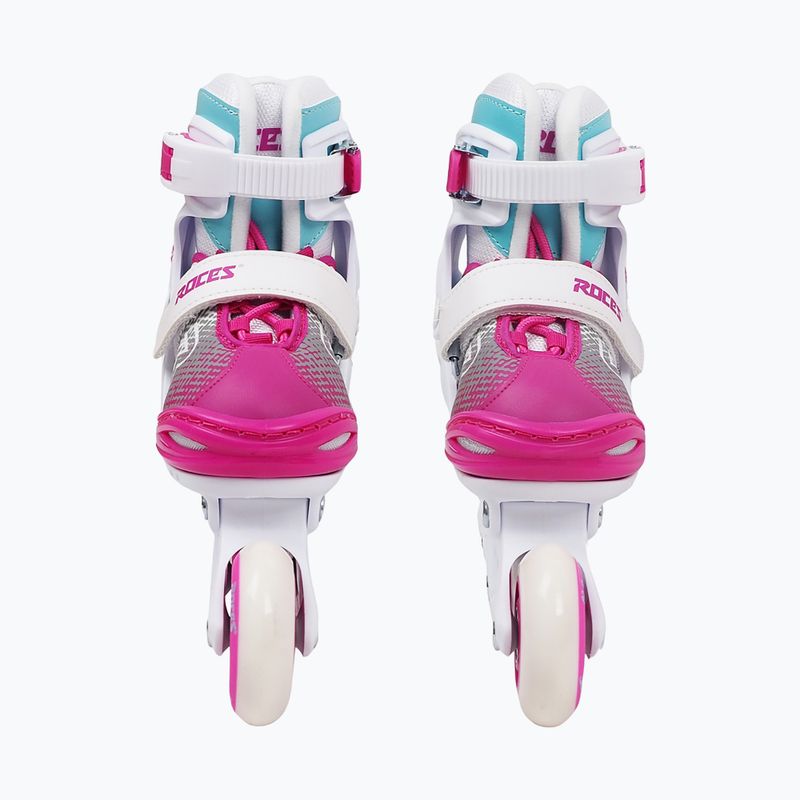 Detské kolieskové korčule Roces Jokey X Girl white/pink 4