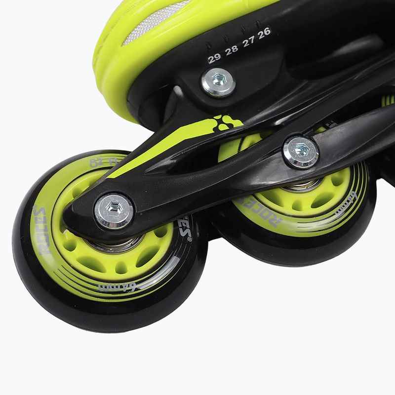 Detské kolieskové korčule Roces Jokey X Boy black/lime 6