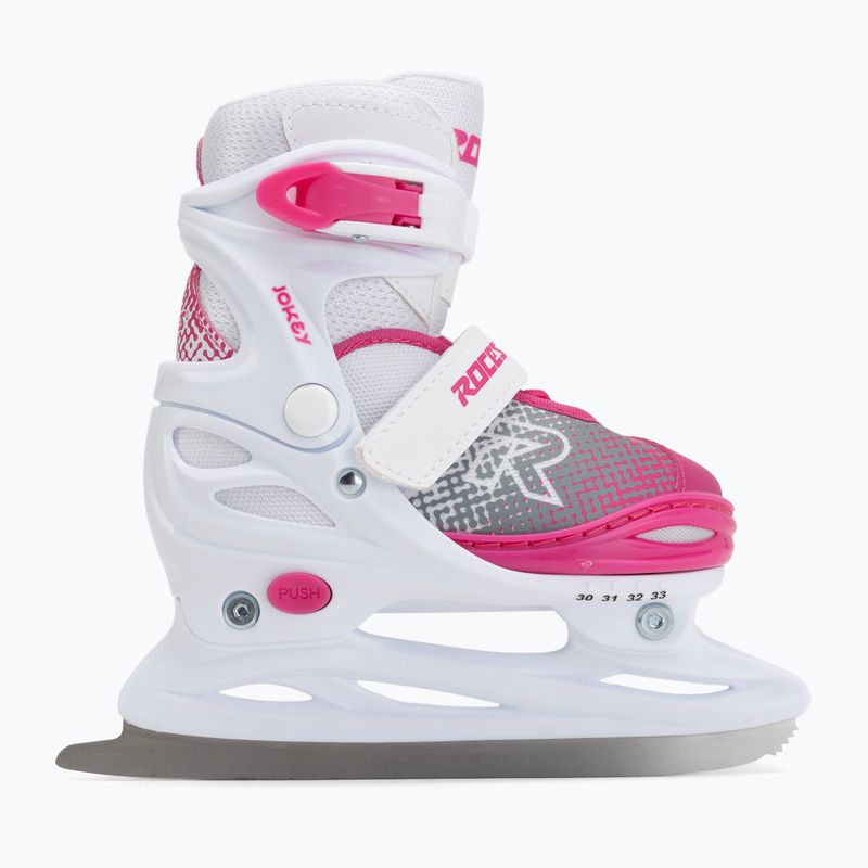 Detské korčule Roces Jokey Ice X white/pink 2