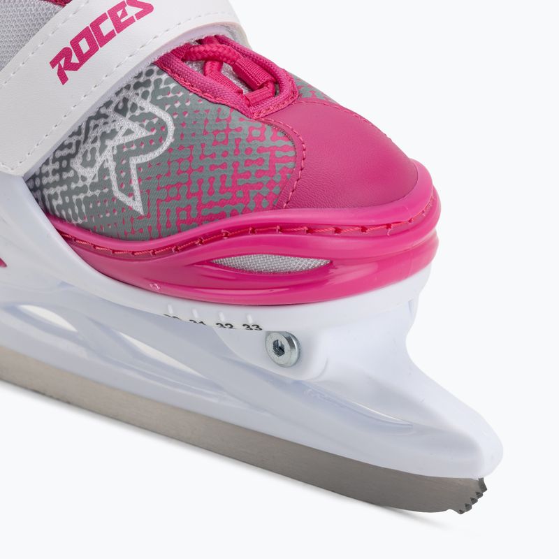 Detské korčule Roces Jokey Ice X white/pink 6
