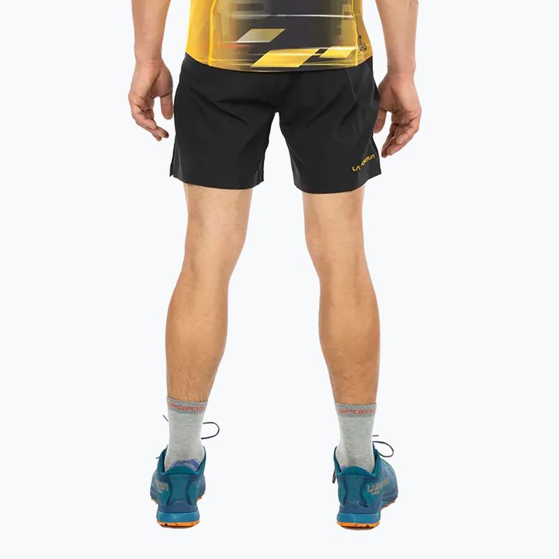 LaSportiva pánske bežecké šortky Ultra Distance Short 7" čierne P45999100 4