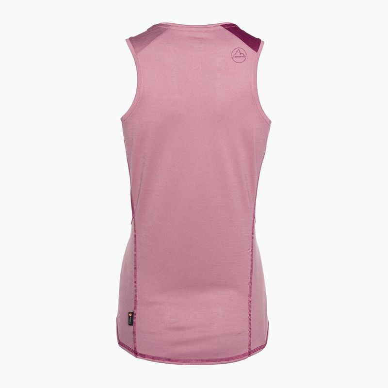 Dámske trekingové tričko La Sportiva Embrace Tank pink Q30405502 2