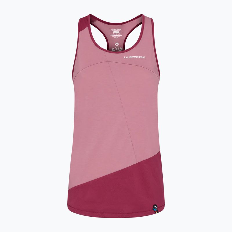 Dámske lezecké tričko LaSportiva Charm Tank pink O80405502