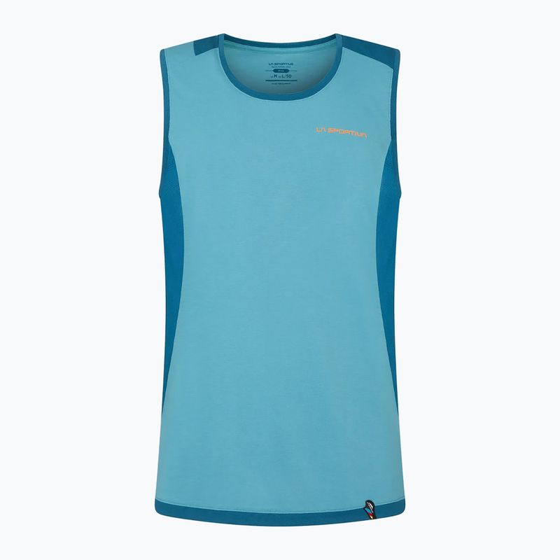 Pánske lezecké tričko La Sportiva Crimp Tank blue N86624623