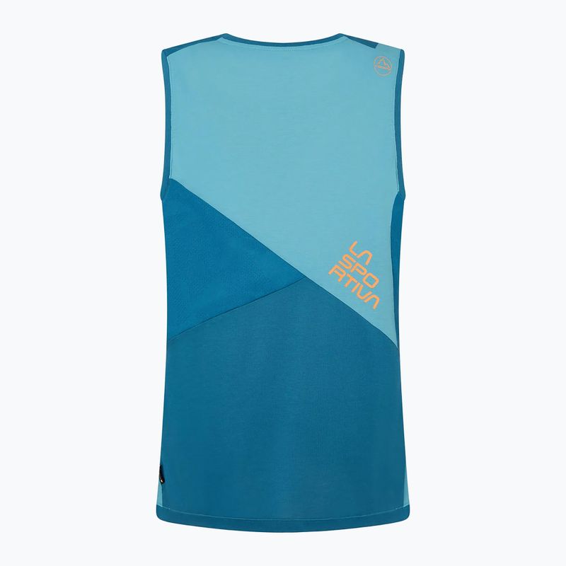 Pánske lezecké tričko La Sportiva Crimp Tank blue N86624623 2