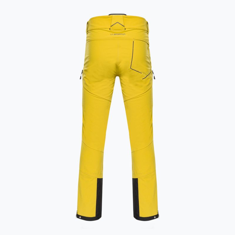 La Sportiva pánske softshellové nohavice Excelsior žlté L61723723 2