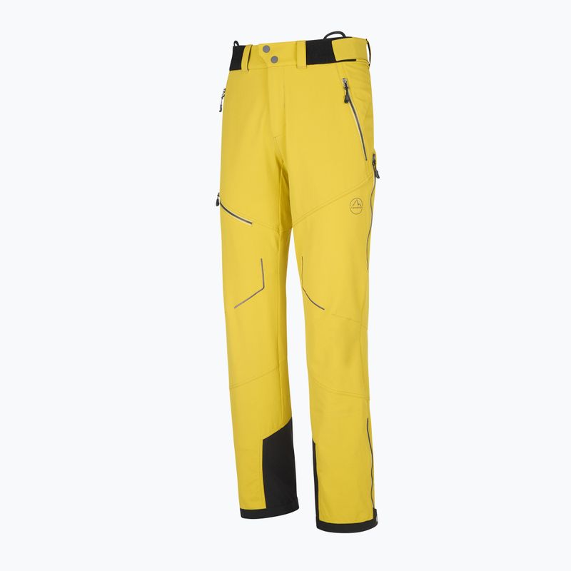 La Sportiva pánske softshellové nohavice Excelsior žlté L61723723 5