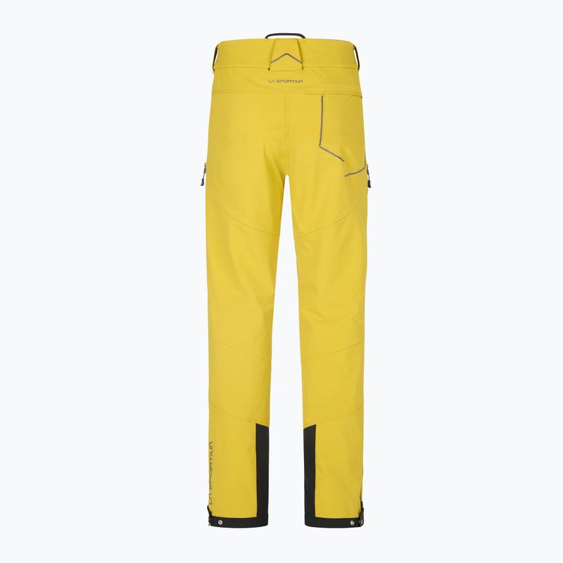 La Sportiva pánske softshellové nohavice Excelsior žlté L61723723 6