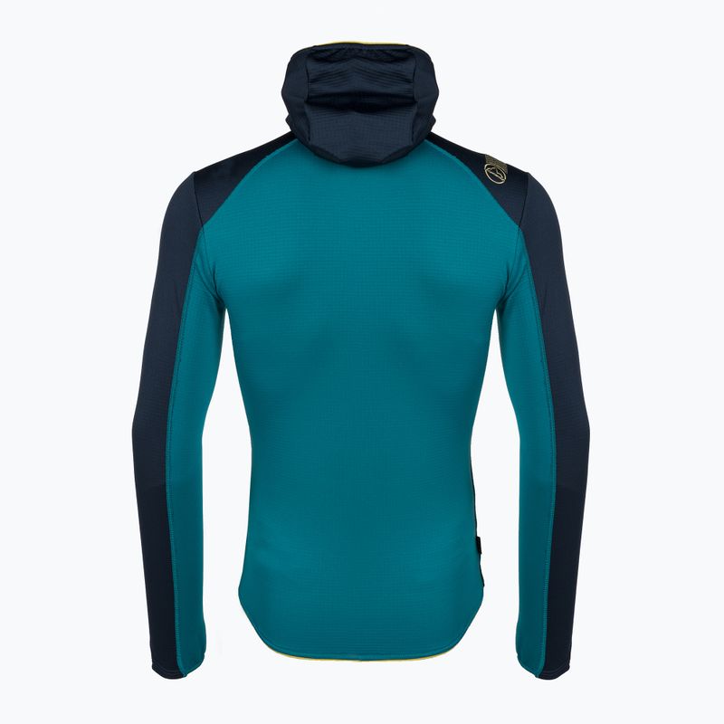 Pánska trekingová mikina La Sportiva Upendo Hoody modrá L67635629 2