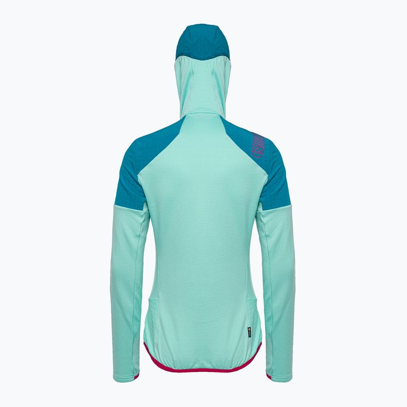 Dámska trekingová mikina La Sportiva Session Tech Hoody modrá M36616635 2