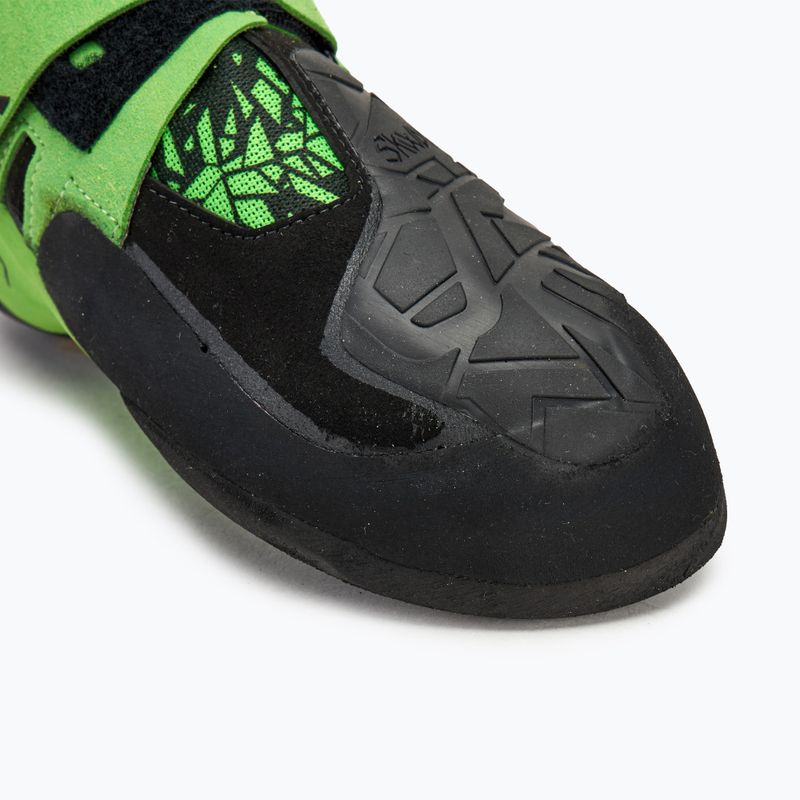 Pánske lezecké topánky La Sportiva Skwama Vegan black/flash green 6