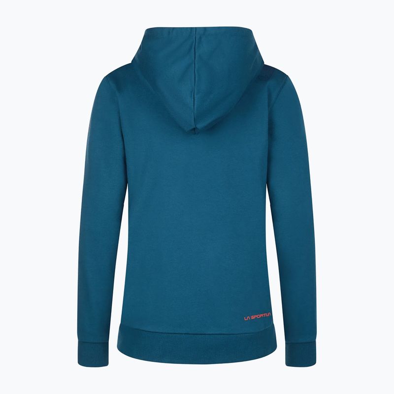 Dámska trekingová mikina La Sportiva Retro Hoody storm blue 6