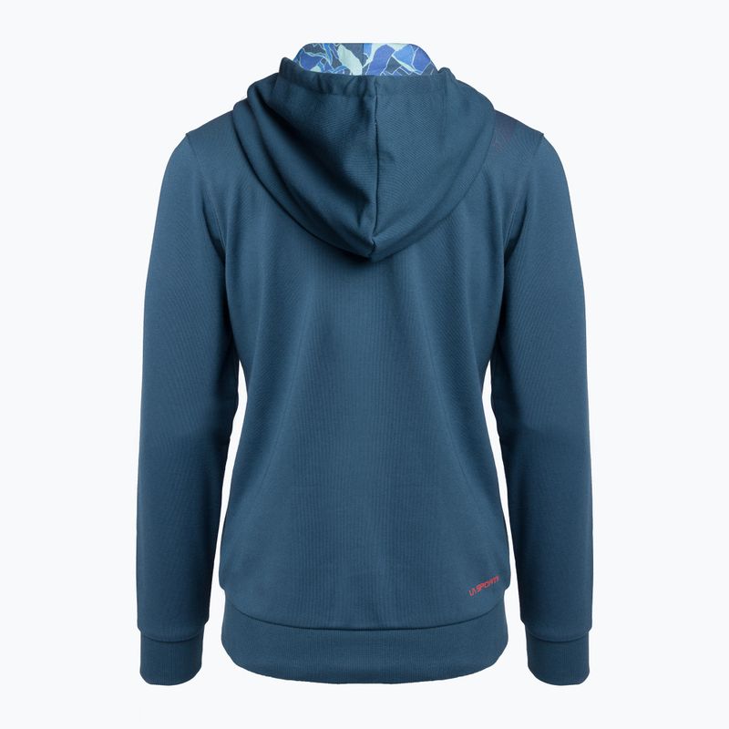 Dámska trekingová mikina La Sportiva Retro Hoody storm blue 2
