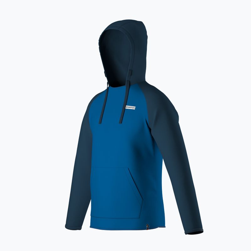 Pánska trekingová mikina La Sportiva Telendos Hoody electric blue/storm blue 5