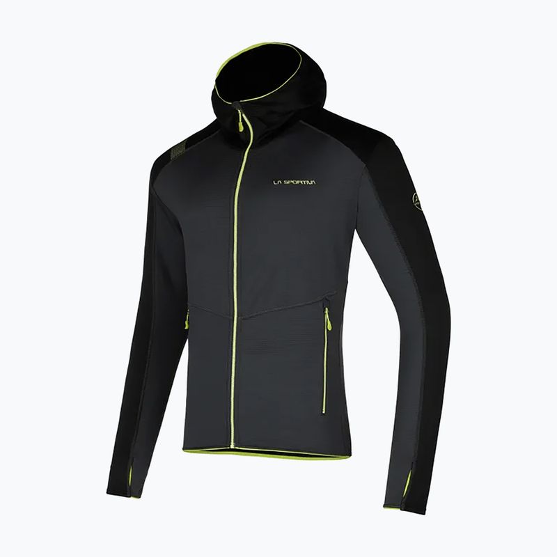 Pánska trekingová mikina La Sportiva Upendo Hoody carbon/lime punch 7