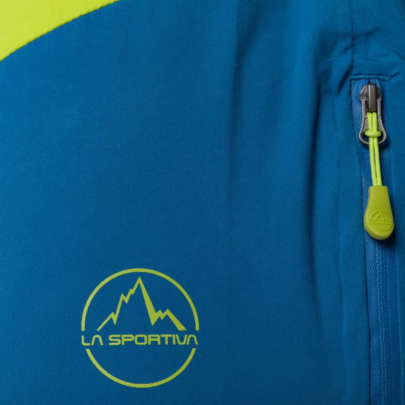 Pánske turistické nohavice La Sportiva Crizzle EVO Shell sangria/electric blue s membránou 3