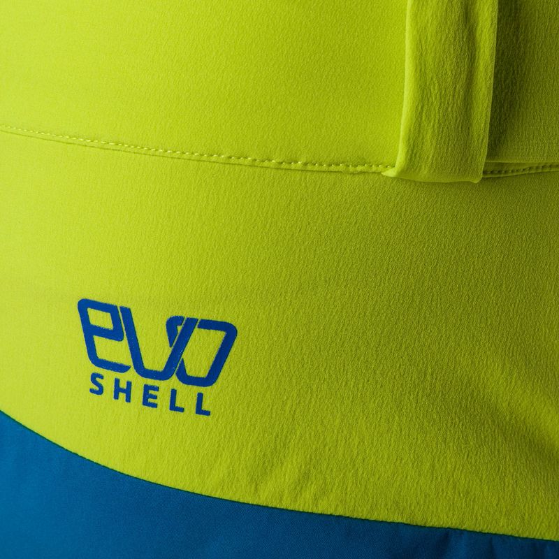 Pánske turistické nohavice La Sportiva Crizzle EVO Shell sangria/electric blue s membránou 4