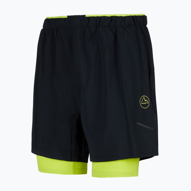 La Sportiva Trail Bite pánske bežecké šortky black/yellow P79999729 5