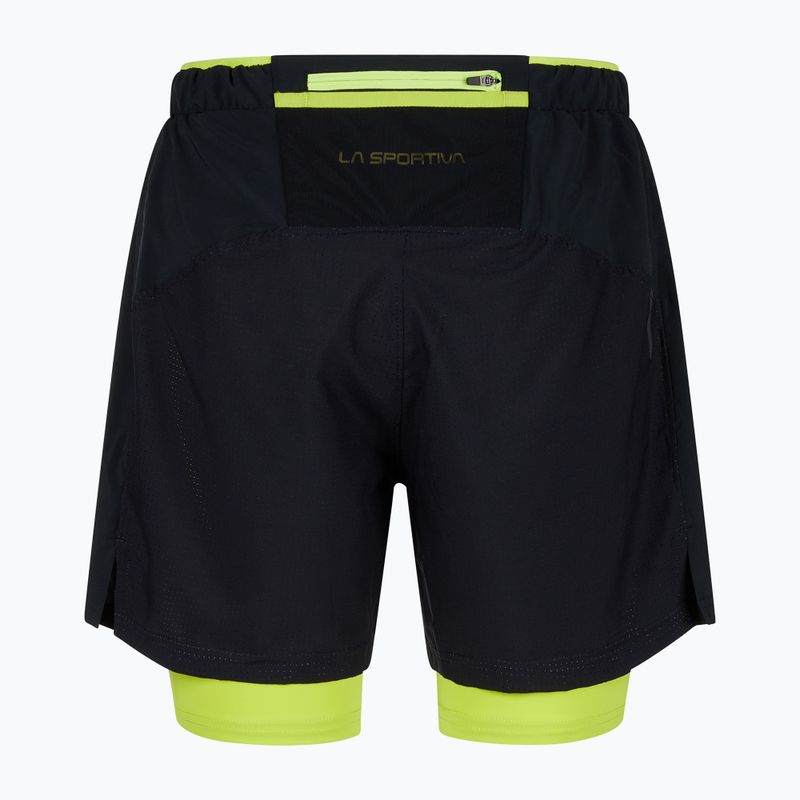 La Sportiva Trail Bite pánske bežecké šortky black/yellow P79999729 6