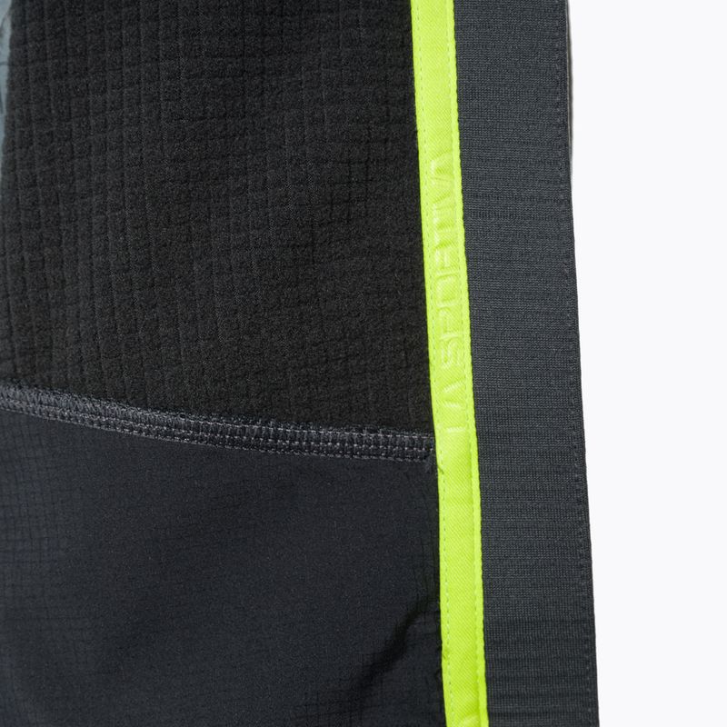 Pánska trekingová mikina La Sportiva Upendo Hoody carbon/lime punch 6